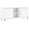 vidaXL Szafka pod TV biała 104x35x50 cm materiał Podgląd zdjęcia produktu 1