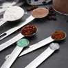 2 x 6  teiliges Messlöffel Set Edelstahl | Dosierlöffel mit Produktbild-Vorschau 12