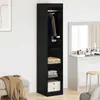Armadio vidaXL, colore nero, aspetto legno di quercia, Anteprima dell’immagine prodotto 4