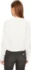 Guess Jeans Gj Crop Cn 3d Emb Sweatshirt Weiß XS Damen Weiß Produktbild-Vorschau 4
