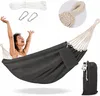 Doppel-Hängematte Boho 200x150 cm mit Tragetasche – bis 240 Produktbild-Vorschau 1