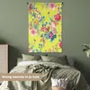 MuchoWow® Wandteppich Wandbehang Blumen - Farben - Pastell Produktbild-Vorschau 4