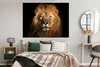 MuchoWow® Poster Löwe - Tiere - Schwarz - Hell - Braun - Produktbild-Vorschau 4