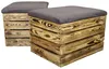Sitztruhe Mira mit Stauraum in geflammt Maße 34x35x48 Produktbild-Vorschau 6