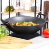 Vilde | Poêle à wok - Fonte - 36 cm - Adapté à l'induction Voir les images du produit 3