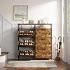 Schoenenkast BEALIFE, 60x30x130 cm, met 3 draaideuren en Productafbeelding-voorbeeld 10