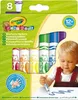 Crayola Mini Kids crayons-feutres 8 pièces, 1set Voir les images du produit 1