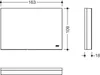 HEWI 900.51.00340 92 Montageplatte m. Abdeckung, egp, Produktbild-Vorschau 2
