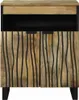 vidaXL Sideboard Braun 60 x 33 x 75 cm massives Mangoholz Produktbild-Vorschau 2