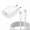 iPhone USB-C Ladegerät 20W Schnellladegerät mit USB-C Kabel Produktbild-Vorschau 1