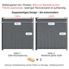 MinteChill WPC Gartenzaun, Sichtschutzzaun Komplettset Produktbild-Vorschau 2