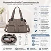 Borsa da donna idrorepellente con tracolla removibile, Anteprima dell’immagine prodotto 7