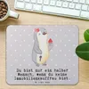 Mr. & Mrs. Panda Mauspad Immobilienkauffrau Herz - Grau Produktbild-Vorschau 2