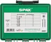 Zestaw śrub Spax mały z 7 rozmiarami, łeb stożkowy 245 szt Podgląd zdjęcia produktu 5