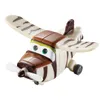 A toy airplane with a zebra pattern. Produktbild-Vorschau