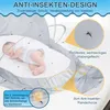 Faltbares Baby Moskitonetz mit Sonnenschutz, 95×47×45 cm, Produktbild-Vorschau 4