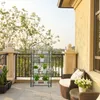 Relaxdays Gewächshaus Balkon, PVC-Folie, Stahl, HxBxT: 126 Produktbild-Vorschau 2