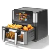 Heißluftfritteuse 9L-905 Doppelkammer Airfryer 2000W mit Produktbild-Vorschau 3