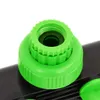 vidaXL Raccord de robinet 4 voies Vert et noir 19,5x6x11 cm Voir les images du produit 2