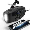 Aufgerüstete Version Solar Radio, Kurbelradio mit Produktbild-Vorschau 1