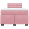 The Living Store Boxspringbett mit Matratze Rosa 120x200 cm Produktbild-Vorschau 7