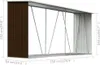 vidaXL Schowek na drewno opałowe Stal ocynkowana 330x84x152 Podgląd zdjęcia produktu 11