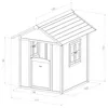 AXI Spielhaus Noa aus  Holz | Outdoor Kinderspielhaus für Produktbild-Vorschau 3