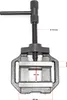 Strojový zverák Wiltec so šírkou čeľustí 150 mm, zverák pre Náhľad obrázku produktu 7