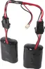 Two battery packs with wires and connectors on a white background. Produktbild-Vorschau