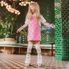 Kinder-Rollschuh-Set Cariboo Ballerina + goldene Schützer - Produktbild-Vorschau 5