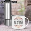 Trendation - Halt Doch Bitte Mal Die F Lustige BüroEmaille Produktbild-Vorschau 3