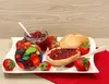 MamboCat 40er Set Sturzgläser 230 ml mit Obst Dekor Deckel Produktbild-Vorschau 11
