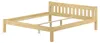 Ehebett Doppelbett 180x200 Massivholzbett Kiefer natur Produktbild-Vorschau 3