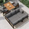Garten-Lounge-Set 8 Personen 7-teilig – Sitzgruppe aus Produktbild-Vorschau 4