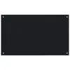vidaXL Kuchynský backsplash Black 100x60 cm Tvrdené sklo Náhľad obrázku produktu 2