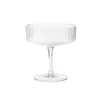 DAL CERO® Bicchiere da Cocktail – Design rigato, 200 ml – Anteprima dell’immagine prodotto 3