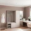 Garderobe ARIA 1 190 cm Kaschmir Gepolstert Mausgrau mit Produktbild-Vorschau 1