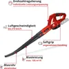 Soffiatore a batteria Einhell Power X-Change GE-CL 18 Li Anteprima dell’immagine prodotto 22