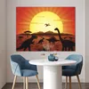 MuchoWow® Poster Dino - Sonne - Natur - Zeichnung - Kinder Produktbild-Vorschau 4