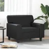vidaXL Sessel Schwarz 60 cm Kunstleder Produktbild-Vorschau 2