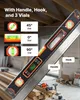 Digitale Wasserwaage 60 cm - Magnetische Richtwaage mit Produktbild-Vorschau 6