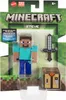 A Minecraft action figure of Steve in its original packaging, along with accessories. Produktbild-Vorschau
