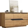credenza okwish credenza da soggiorno a 3 ante, cassettiera Anteprima dell’immagine prodotto 10
