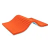 A foam mattress topper with a wavy, contoured surface, displayed on a white background. Anteprima dell’immagine prodotto