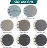 24 Stück 125 mm Nass-Trocken-Schleifpapier, runde Produktbild-Vorschau 2