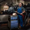 Wózek warsztatowy AREBOS 9 przedziałów | w tym maty Podgląd zdjęcia produktu 15