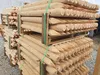 TIMBERMIK 2 ks Drevené Palisády Ø8 cm 240 cm Neimpregnované Náhľad obrázku produktu 8
