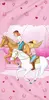 Asciugamano da bagno Bibi e Tina Friends 75x150 Anteprima dell’immagine prodotto 1