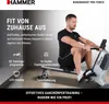 Wioślarz HAMMER Pro Force, 20 programów, waga użytkownika Podgląd zdjęcia produktu 2