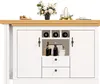 Tavolo da bar girevole Fliek con credenza, tavolo da bar Anteprima dell’immagine prodotto 11